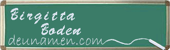 Birgitta Boden Visitenkarte